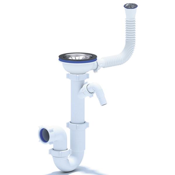 Chiuvetă Dr.Gans Set Dora + F1066 43.5 x 43.5 / Piatră artificială / White photo 3