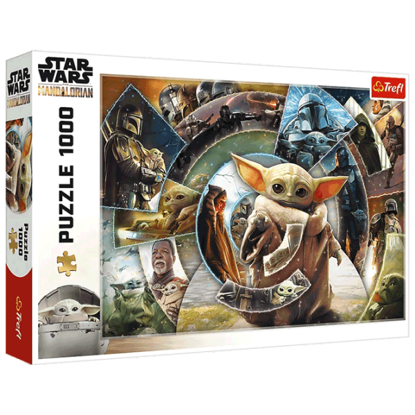 Puzzle Trefl Grogu's Journey 12+/ Количество деталей: 1000 photo 1