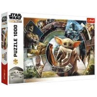 Puzzle Trefl Grogu's Journey 12+/ Количество деталей: 1000