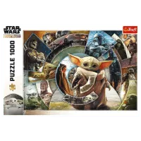 Puzzle Trefl Grogu's Journey 12+/ Numărul de piese: 1000 photo 2