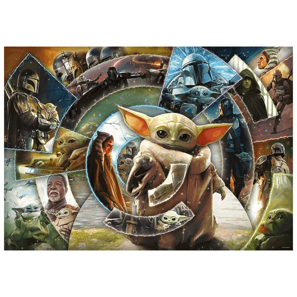 Puzzle Trefl Grogu's Journey 12+/ Количество деталей: 1000 photo 3