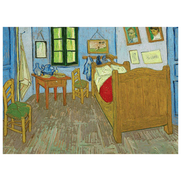 Puzzle Trefl Vincent Van Gogh - The Bedroom 12+/ Numărul de piese: 1000 photo 1 Puzzle Trefl Vincent Van Gogh - The Bedroom 12+/ Numărul de piese: 1000 photo 1