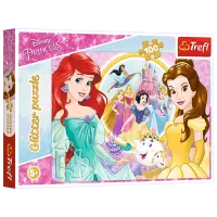 Puzzle Trefl Memories of Bella and Ariel 5+/ Количество деталей: 100