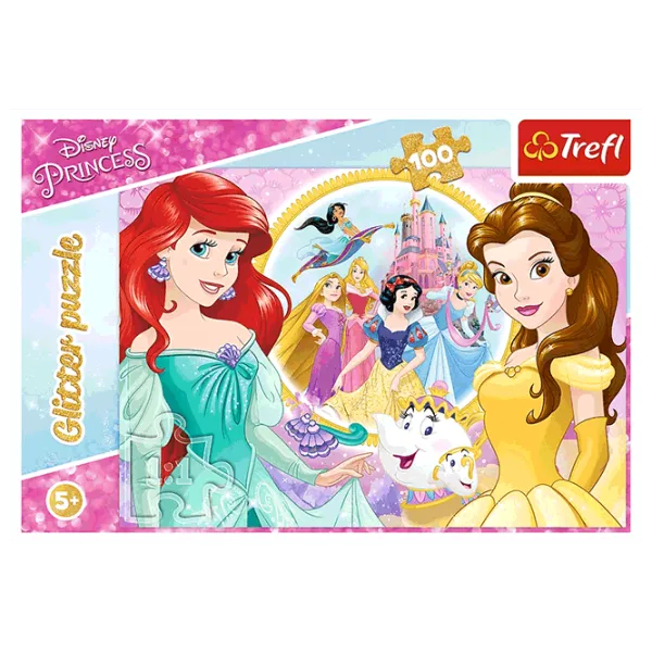 Puzzle Trefl Memories of Bella and Ariel 5+/ Количество деталей: 100 photo 3