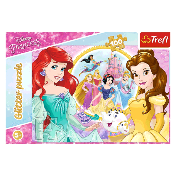 Puzzle Trefl Memories of Bella and Ariel 5+/ Количество деталей: 100 photo 3