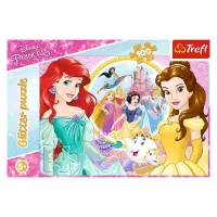 Puzzle Trefl Memories of Bella and Ariel 5+/ Numărul de piese: 100 photo 3