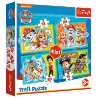 Puzzle Trefl Happy Paw Patrol team 3+/ Numărul de piese: 71 photo 2