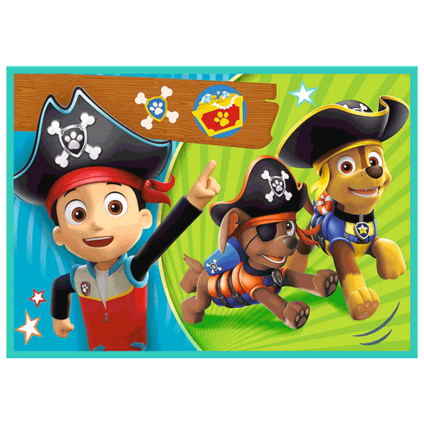 Puzzle Trefl Happy Paw Patrol team 3+/ Numărul de piese: 71 photo 5 Puzzle Trefl Happy Paw Patrol team 3+/ Numărul de piese: 71 photo 5