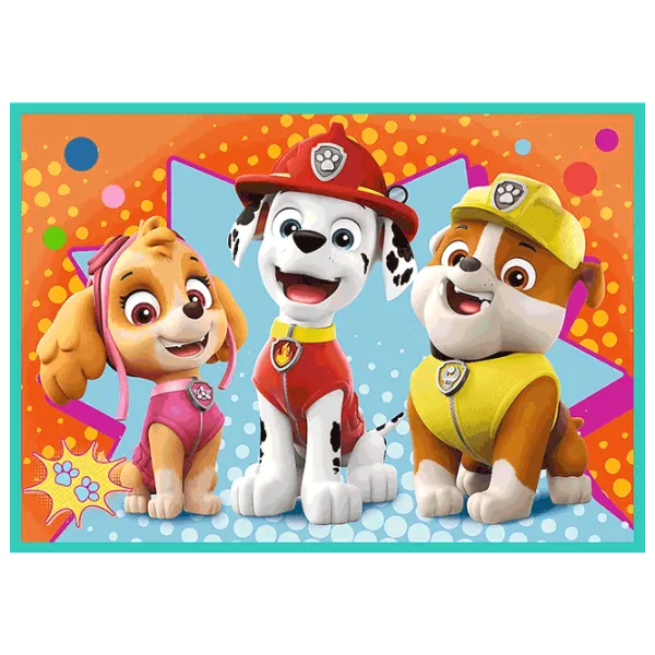 Puzzle Trefl Happy Paw Patrol team 3+/ Numărul de piese: 71 photo 6 Puzzle Trefl Happy Paw Patrol team 3+/ Numărul de piese: 71 photo 6