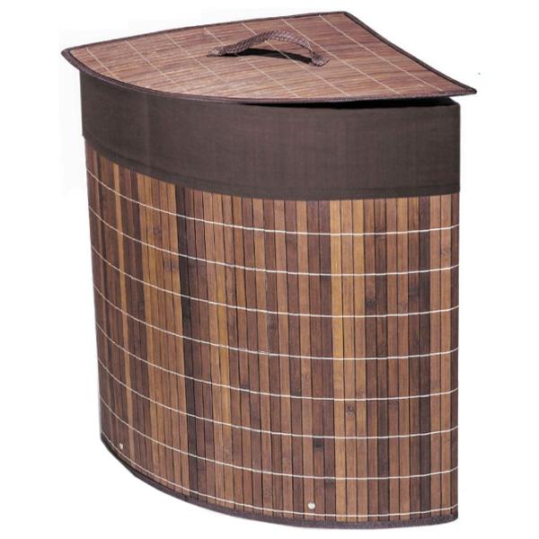 Корзина для белья Tatkraft Athena 11250 48 л / Бамбук / Коричневый  photo 1