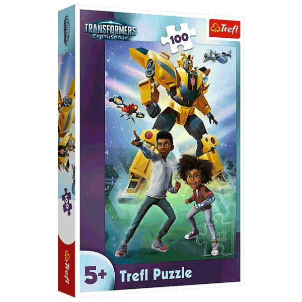 Puzzle Trefl The Transformers team 5+/ Количество деталей: 100 photo 1 Puzzle Trefl The Transformers team 5+/ Количество деталей: 100 photo 1