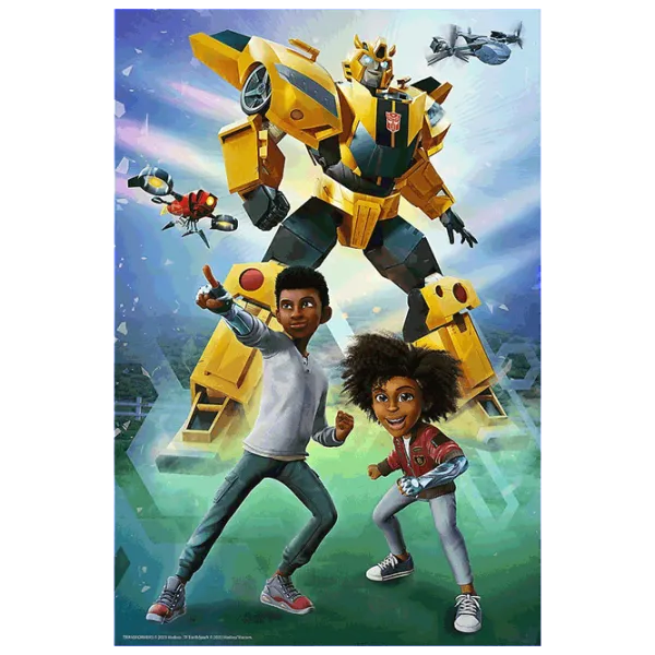 Puzzle Trefl The Transformers team 5+/ Количество деталей: 100 photo 2 Puzzle Trefl The Transformers team 5+/ Количество деталей: 100 photo 2