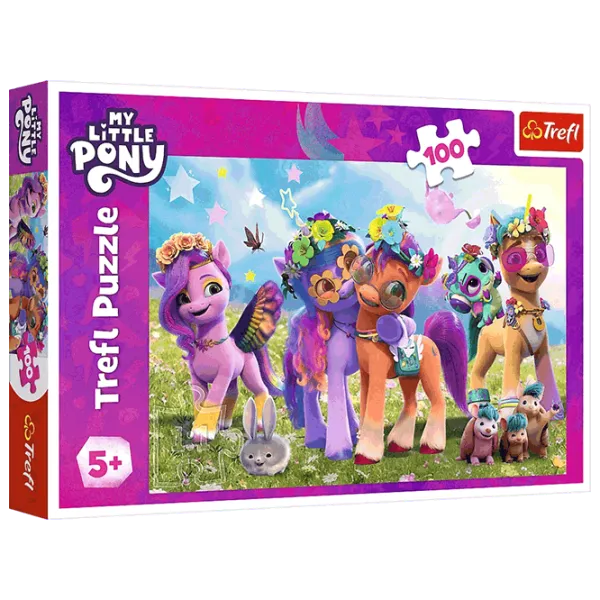 Puzzle Trefl My Little Pony 5+/ Numărul de piese: 100 photo 1