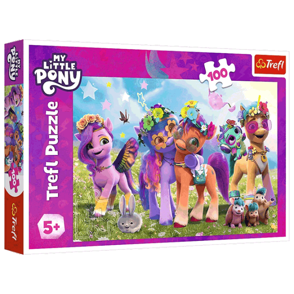 Puzzle Trefl My Little Pony 5+/ Numărul de piese: 100 photo 1