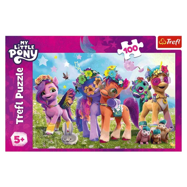 Puzzle Trefl My Little Pony 5+/ Numărul de piese: 100 photo 3
