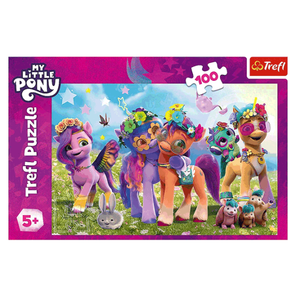 Puzzle Trefl My Little Pony 5+/ Numărul de piese: 100 photo 3