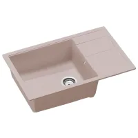 Chiuvetă SanDonna Ines 780 78 x 50 / Piatră artificială / Beige