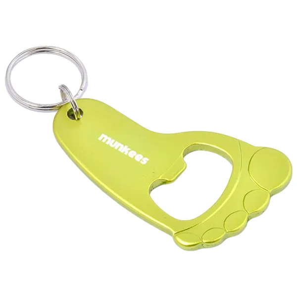 Breloc Munkees Bottle Opener Foot Metal / Green photo 1 Breloc Munkees Bottle Opener Foot Metal / Green photo 1