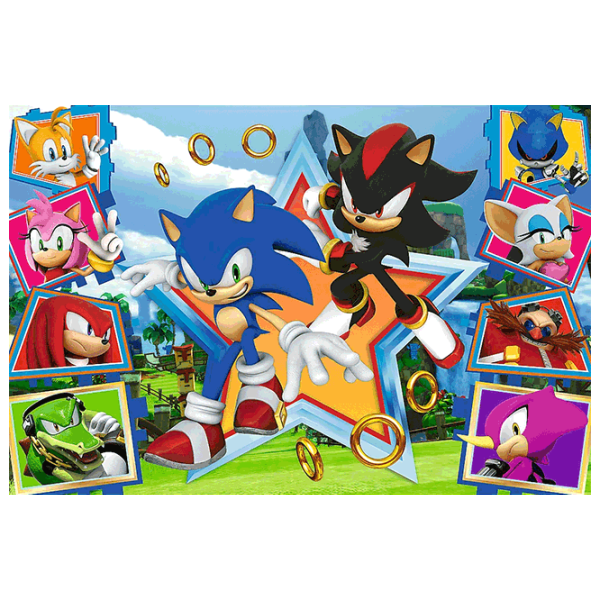 Puzzle Trefl Meet Sonic 5+/ Numărul de piese: 100 photo 2