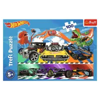 Puzzle Trefl Speeding cars 5+/ Numărul de piese: 100 photo 2