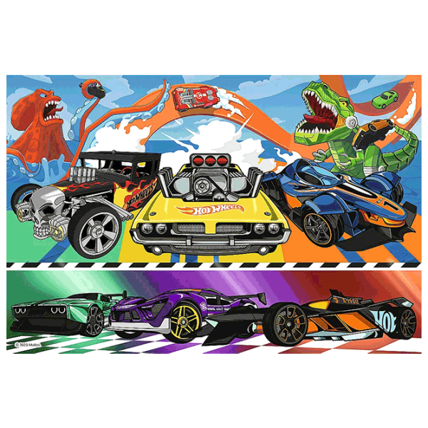 Puzzle Trefl Speeding cars 5+/ Количество деталей: 100 photo 3 Puzzle Trefl Speeding cars 5+/ Количество деталей: 100 photo 3