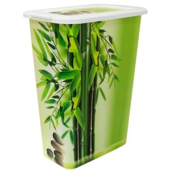 Coș pentru rufe M Plastika Deco M2612 50 l / Plastic / Green  photo 1