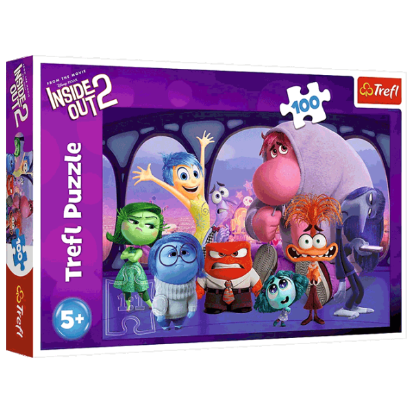 Puzzle Trefl Inside Out 2 5+/ Количество деталей: 100 photo 1 Puzzle Trefl Inside Out 2 5+/ Количество деталей: 100 photo 1