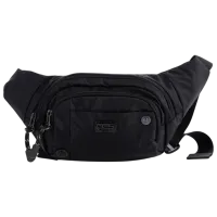 Поясная сумка CCS 31187  / Зелёный Черный / 