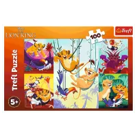 Puzzle Trefl Courageous Lion King 5+/ Numărul de piese: 100 photo 3