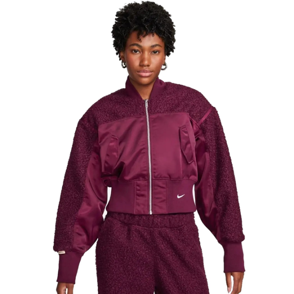 Ветровка для девочек Nike W Nsw Clcctn Shrpa Bmbr Mbrshp XS / Фиолетовый photo 1