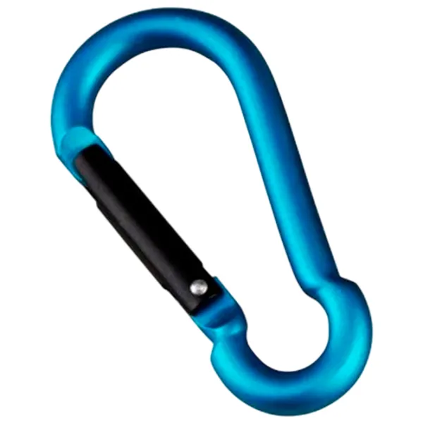 Breloc Munkees Pear Shape Carabiner Aluminiu / Blue photo 1 Breloc Munkees Pear Shape Carabiner Aluminiu / Blue photo 1