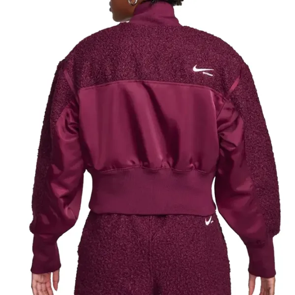 Ветровка для девочек Nike W Nsw Clcctn Shrpa Bmbr Mbrshp S / Фиолетовый photo 2