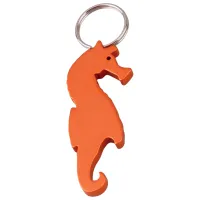 Брелок Munkees Bottle Opener Sea Horse Металл / Оранжевый