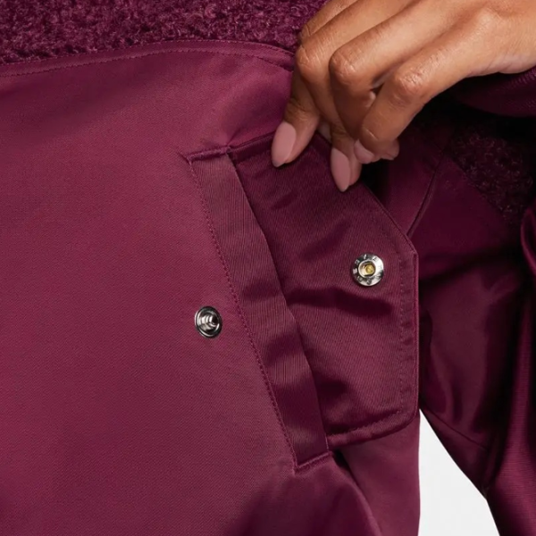 Ветровка для девочек Nike W Nsw Clcctn Shrpa Bmbr Mbrshp XL / Фиолетовый photo 3