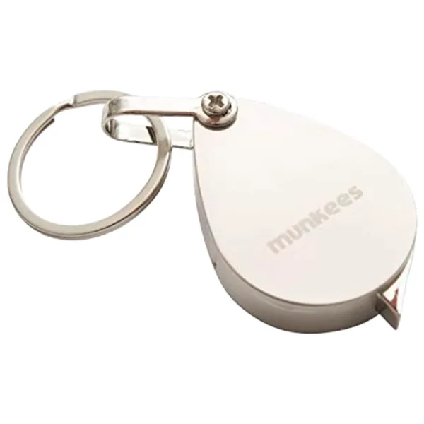 Breloc Munkees Keychain Magnifier Metal / Silver photo 1 Breloc Munkees Keychain Magnifier Metal / Silver photo 1