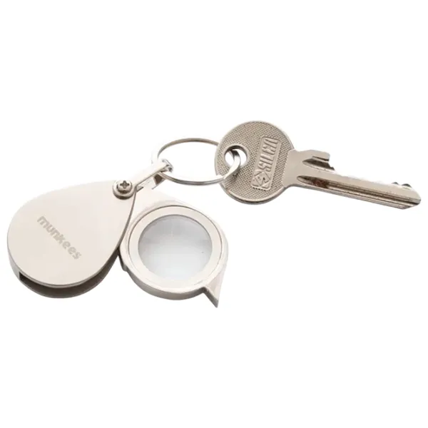 Breloc Munkees Keychain Magnifier Metal / Silver photo 2 Breloc Munkees Keychain Magnifier Metal / Silver photo 2