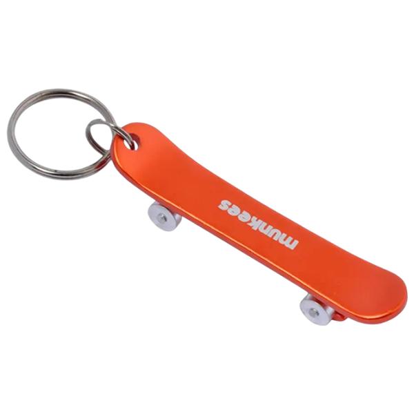 Breloc Munkees Bottle Opener Skateboard I Aluminiu / Multicolor photo 1 Breloc Munkees Bottle Opener Skateboard I Aluminiu / Multicolor photo 1