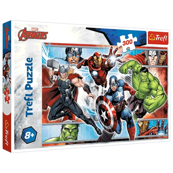 Puzzle Trefl The Avengers 8+/ Количество деталей: 300 photo 1 Puzzle Trefl The Avengers 8+/ Количество деталей: 300 photo 1