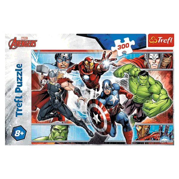 Puzzle Trefl The Avengers 8+/ Количество деталей: 300 photo 3 Puzzle Trefl The Avengers 8+/ Количество деталей: 300 photo 3
