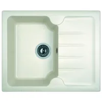 Chiuvetă Dr.Gans Lora 620 62 x 51 / Piatră artificială / White