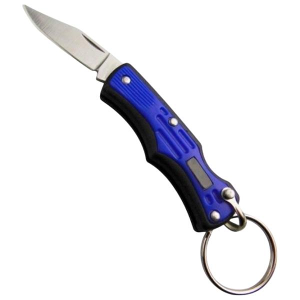 Breloc Munkees Folding Knife III Oțel inoxidabil / Blue photo 2