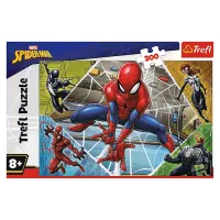 Puzzle Trefl Brilliant Spiderman 8+/ Numărul de piese: 300 photo 2