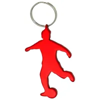 Брелок Munkees Bottle Opener Football Player Алюминий / Разноцветный
