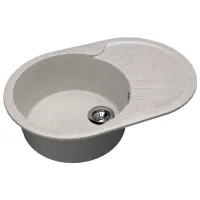 Chiuvetă Dr.Gans Berta 760 76 x 51 / Piatră artificială / Gray