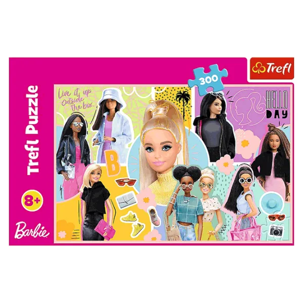 Puzzle Trefl Your favorite Barbie 8+/ Количество деталей: 300 photo 3 Puzzle Trefl Your favorite Barbie 8+/ Количество деталей: 300 photo 3