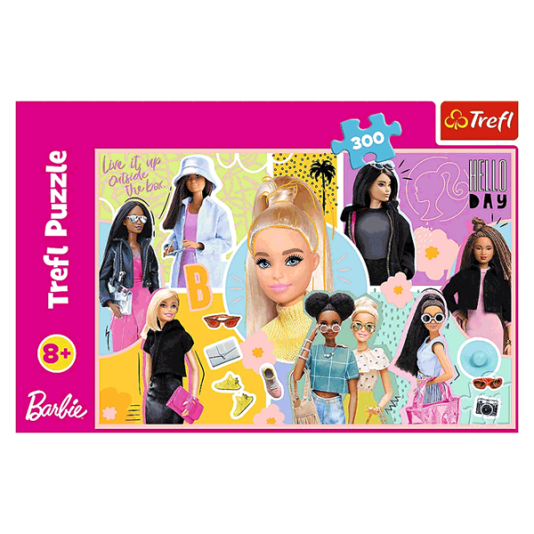 Puzzle Trefl Your favorite Barbie 8+/ Количество деталей: 300 photo 3 Puzzle Trefl Your favorite Barbie 8+/ Количество деталей: 300 photo 3
