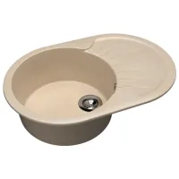 Chiuvetă Dr.Gans Berta 760 76 x 51 / Piatră artificială / Beige Latte