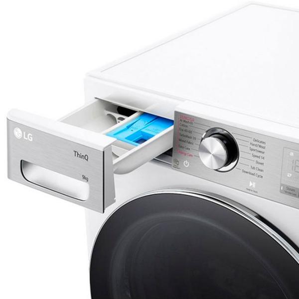 Mașină de spălat LG F2WR909P3W 9 kg / 1200 rpm / White photo 6 Mașină de spălat LG F2WR909P3W 9 kg / 1200 rpm / White photo 6