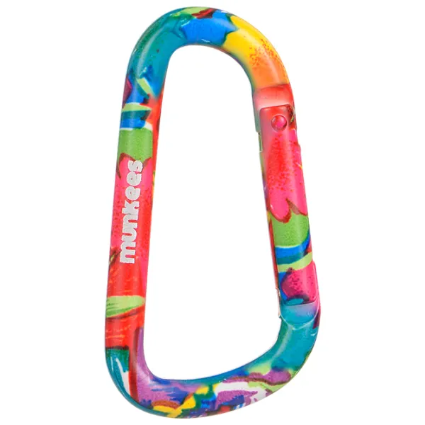 Breloc Munkees Carabiner Colored Aluminiu / Multicolor photo 1 Breloc Munkees Carabiner Colored Aluminiu / Multicolor photo 1