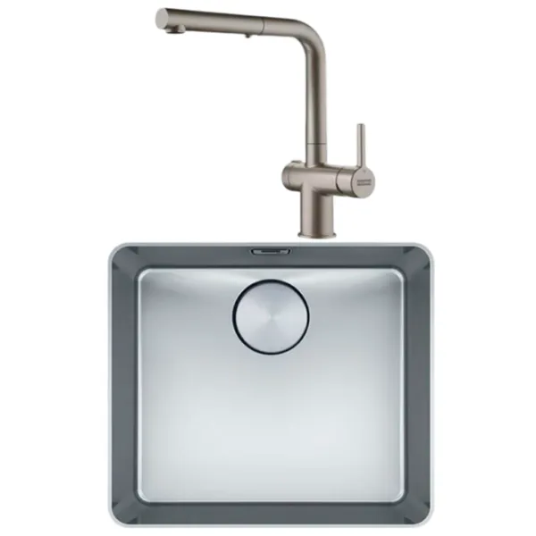 Кухонная мойка Franke Set MYX 210-45 46.2 x 41.2 / Нержавеющая сталь / Серебряный photo 1